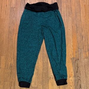 Jo+Jax adult L Teal Jogger women’s dance pants   Super soft and comfy